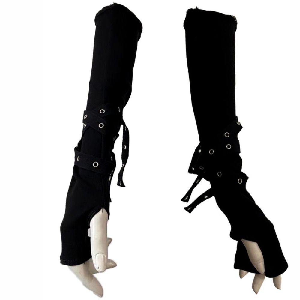Cycling Glove - Gothic Style Half-fingered Gothic Arm Warmer
