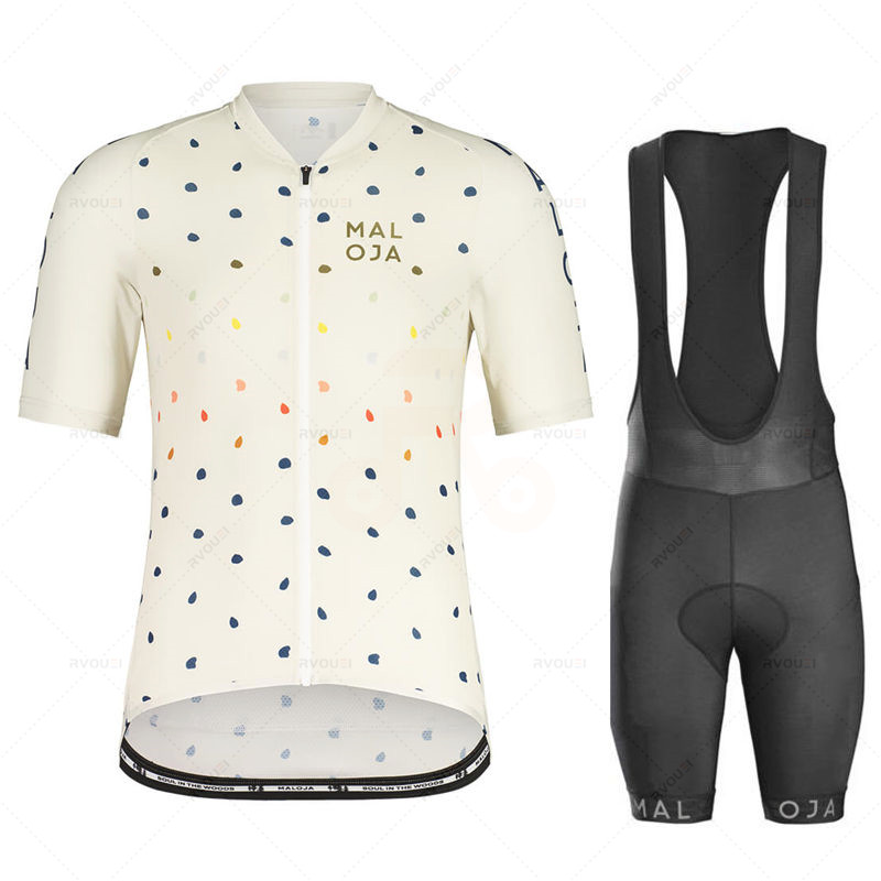 Cycling Gear Logo - Maloja Cycling Jersey Clothes Set, Bib