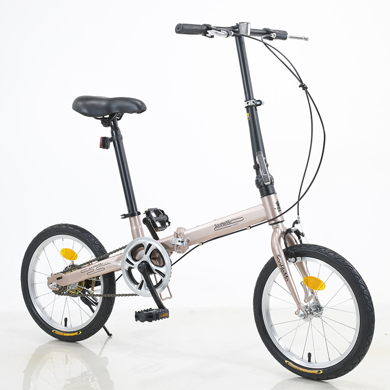 Cycling Gear For Commuting - Sanhema 16 Inch Folding Bicycle Single