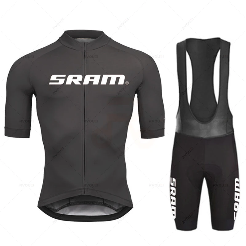 Cycling Gear Logo - 2024 Sram Pro Cycling Jersey Sets