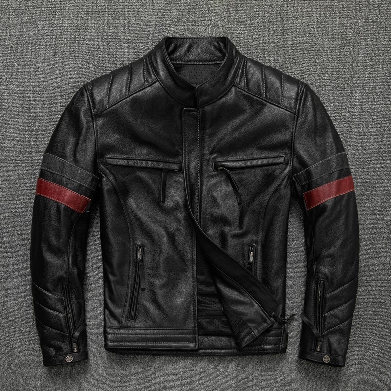 Cycling Gear Shop - Motorcycle suit pure top-grain cowhide leather