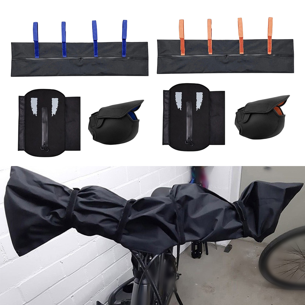 Cycling Gear For Commuting - Reflective E-Bike Cover Set For Motor