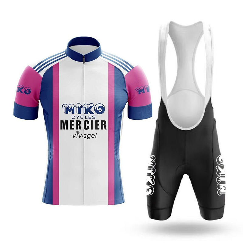 Cycling Gear Logo - Mercier Miko Vivagel Retro Cycling Jersey