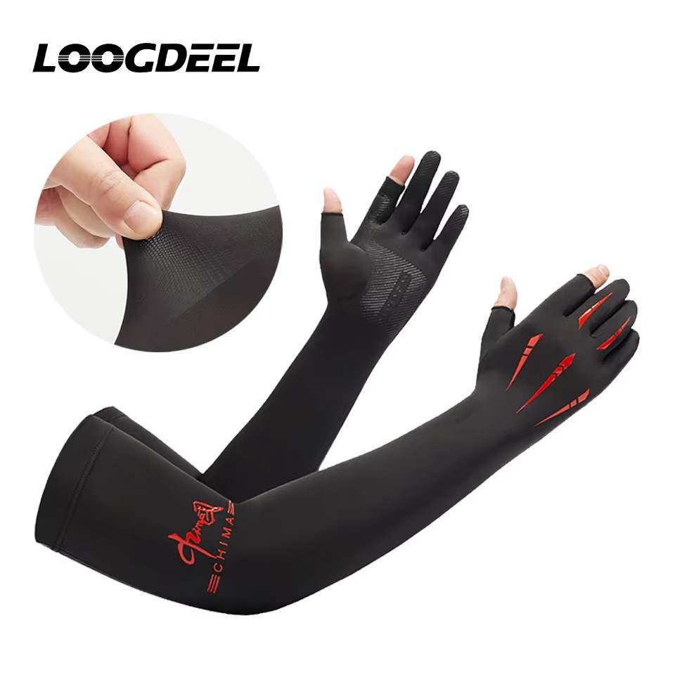 Cycling Glove - LOOGDEEL Hand Long Sleeves Driving Arm