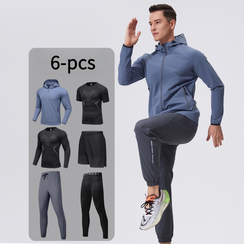 Men's 6-Piece Sportswear Set w - огляд і ціна Cycling Gear For Men