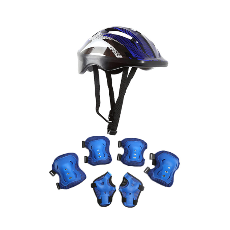 7Pcs/Set Kids Knee Pads and El - огляд і ціна Cycling Safety Gear For Kids