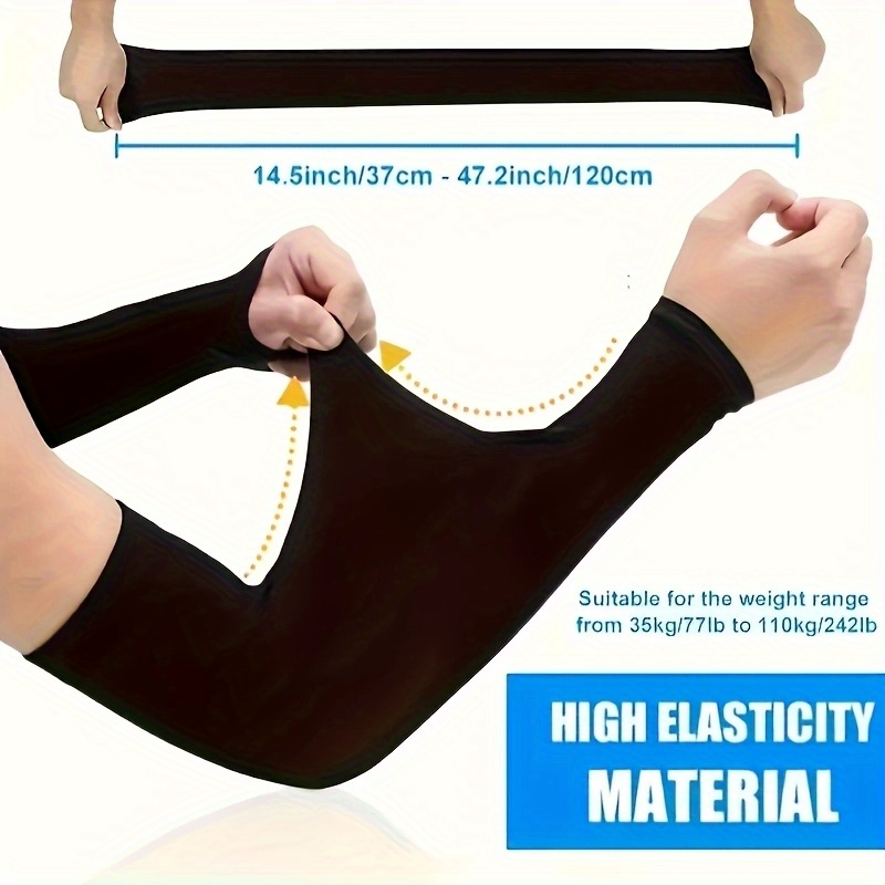 2pcs Ice Silk Arm Sleeves, Bre - огляд і ціна Cycling Gear For Men