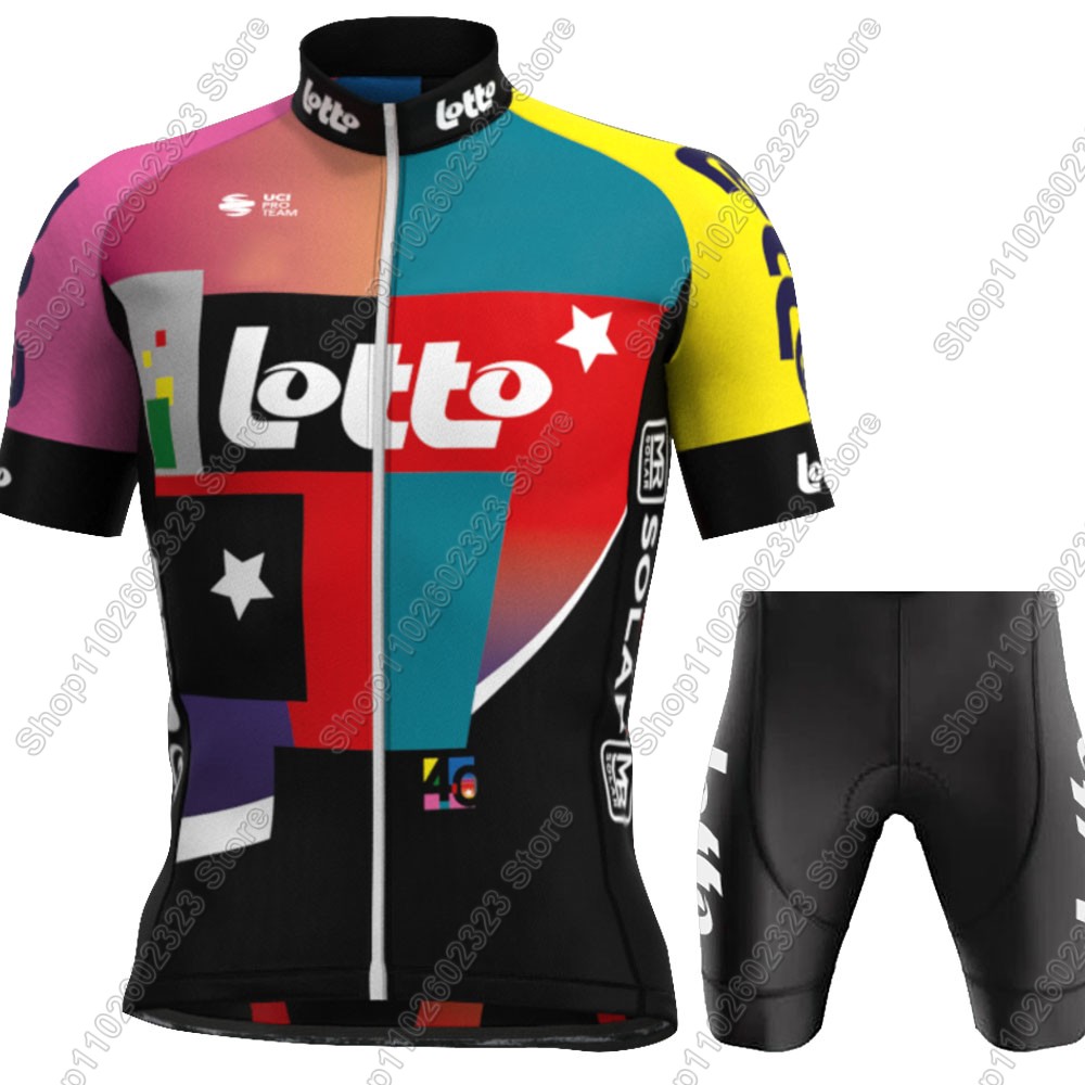 Lotto team 2025 cycling jersey - огляд і ціна Cycling Gear Logo