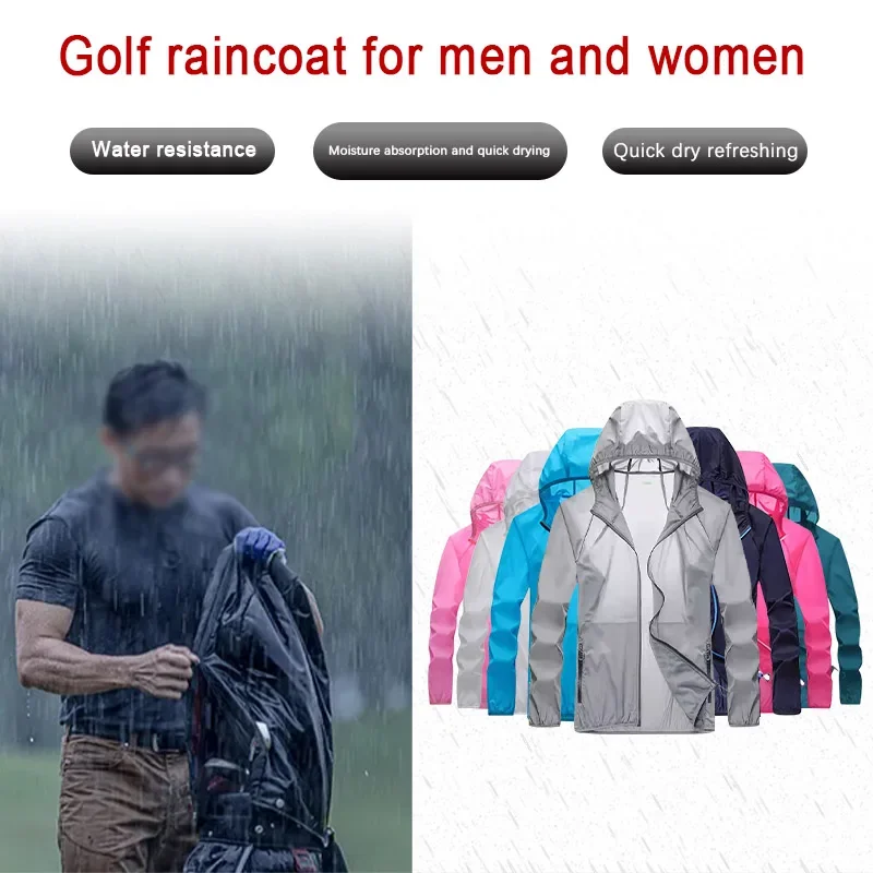Golf Raincoat Lightweight Jack - огляд і ціна Cycling Gear For Men