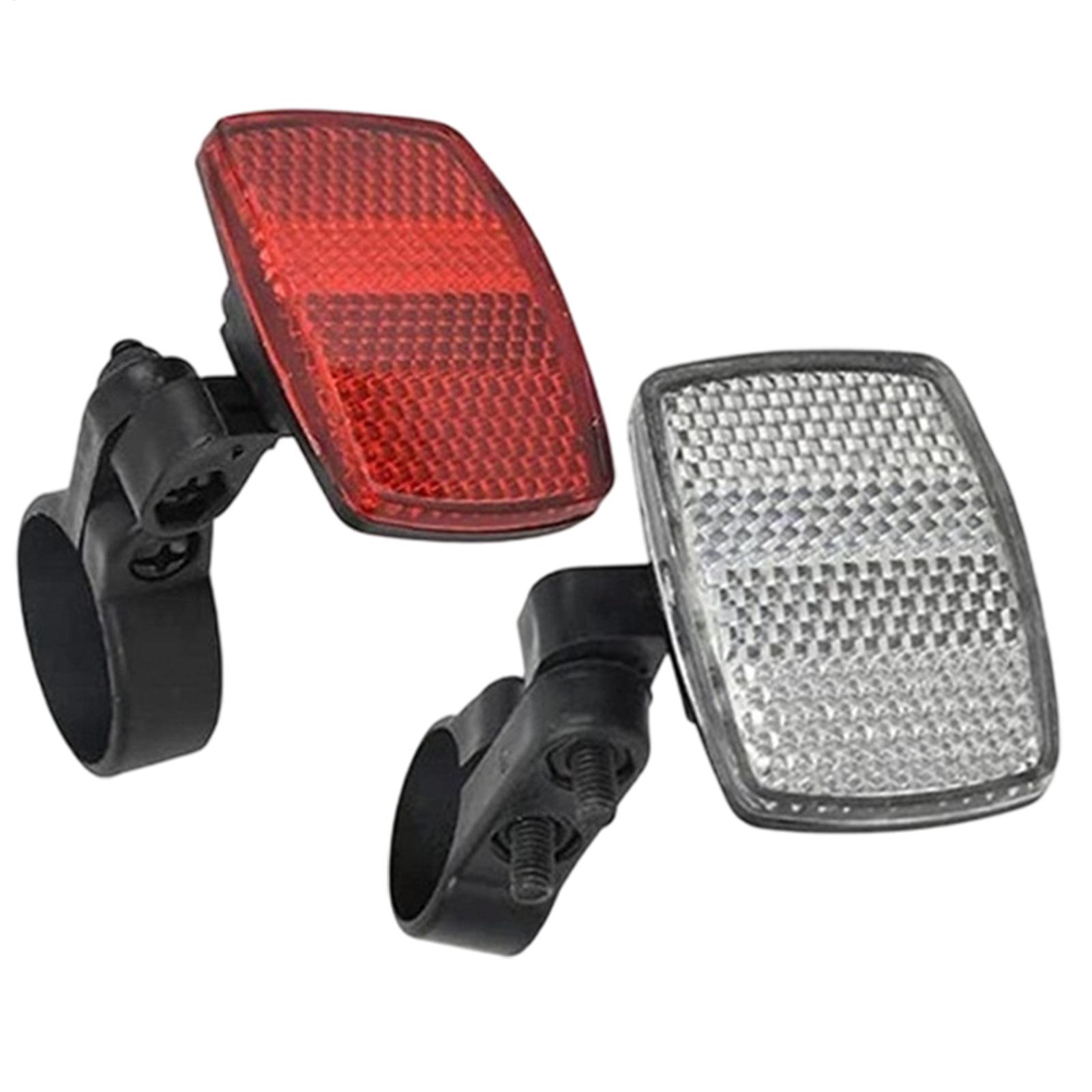 2 Pcs Bike Front Rear Reflecto - огляд і ціна Cycling Gear For Commuting