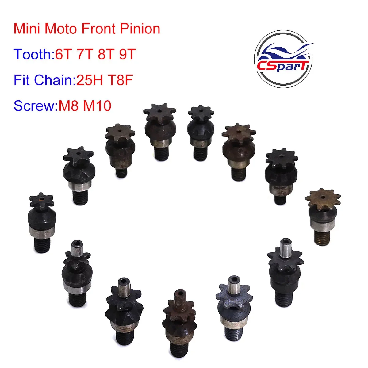 6T 7T 8T 9T 25H T8F M8 M10 Cha - огляд і ціна Cycling Gear Box