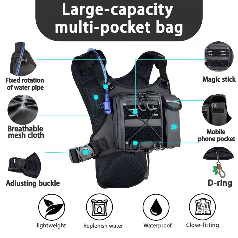 2026 New Tactical Vest Chest B - огляд і ціна Cycling Gear Duffle