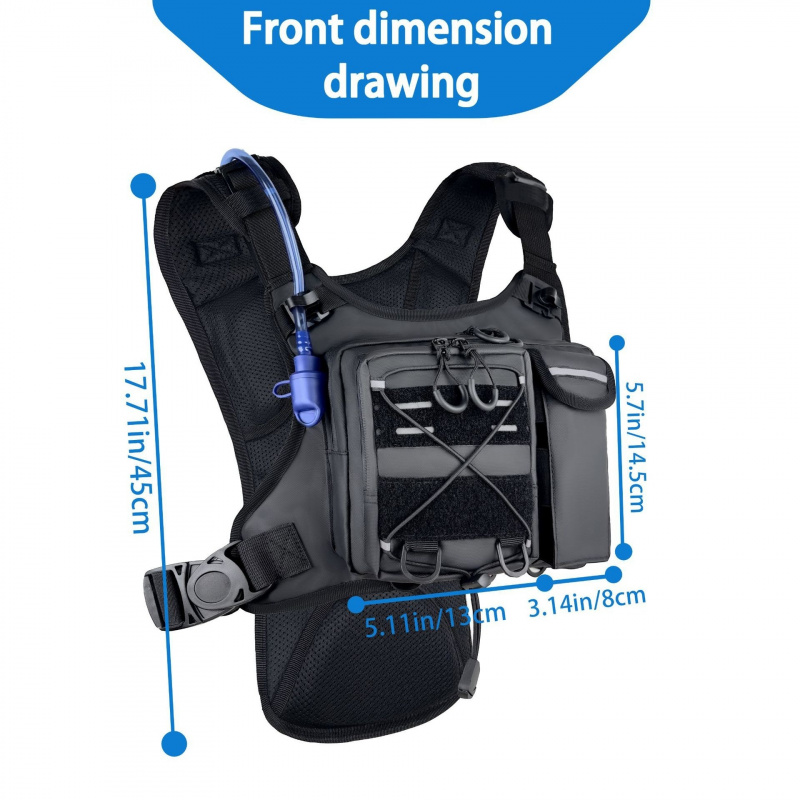 2026 New Tactical Vest Chest B - огляд і ціна Cycling Gear Duffle