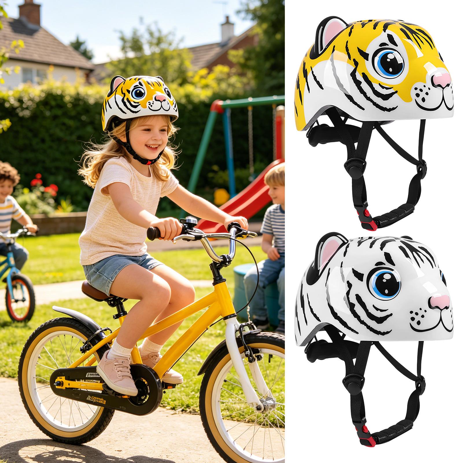 Kids Helmet Tiger Pattern Adju - огляд і ціна Cycling Gear For Commuting