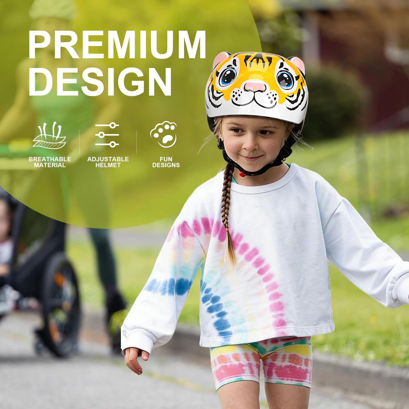 Kids Helmet Tiger Pattern Adju - огляд і ціна Cycling Gear For Commuting