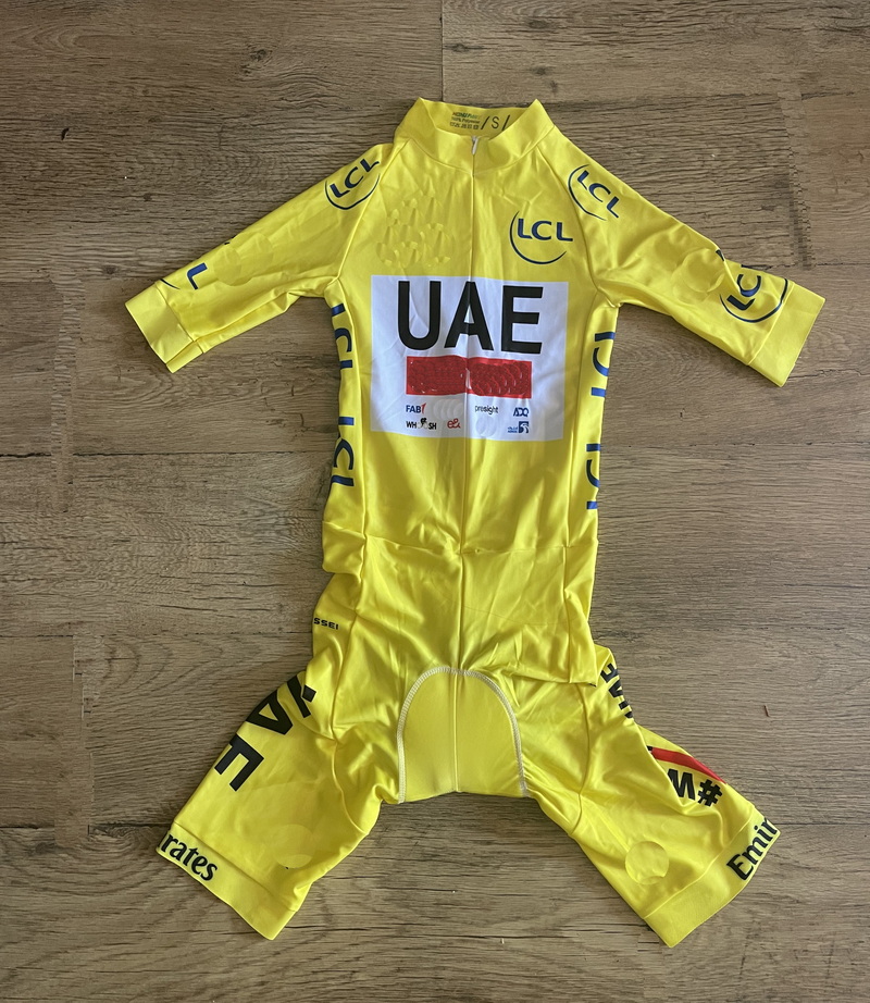 LASER CUT Skinsuit 2024 UAE TE - огляд і ціна Cycling Gear Uae