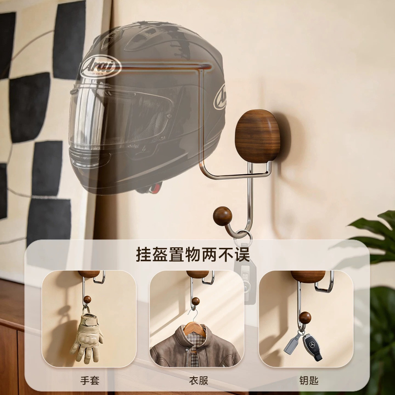 Wall Mount Helmet Storage Rack - огляд і ціна Cycling Gear Rack