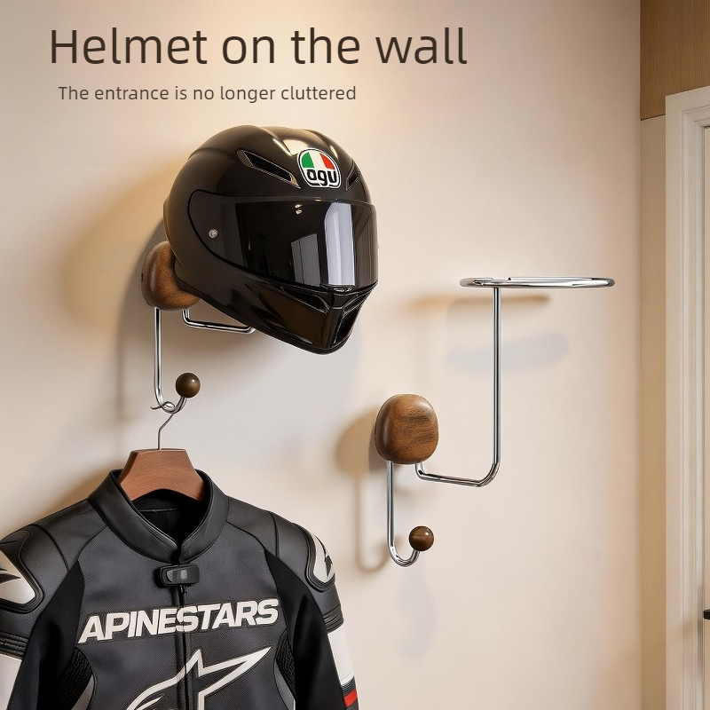 Wall Mount Helmet Storage Rack - огляд і ціна Cycling Gear Rack
