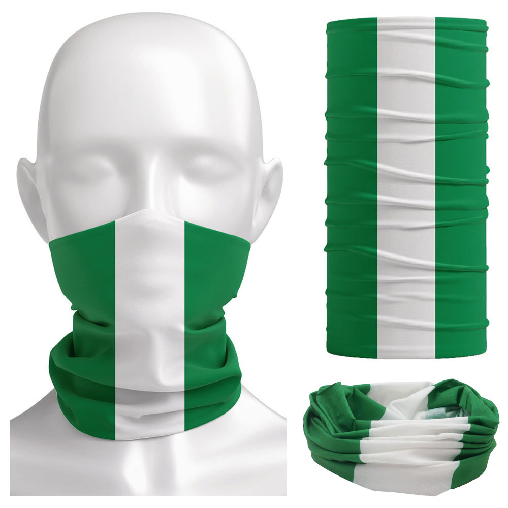 Nigeria Flag Bandanna Women Ne - огляд і ціна Cycling Gear For Men