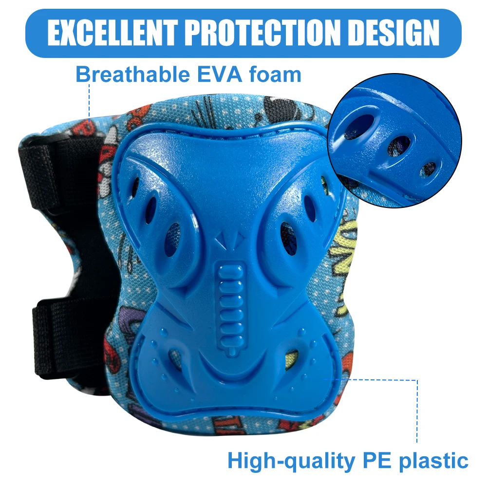 6Pcs Kids 3-12 Years Knee Elbo - огляд і ціна Gear In Cycling