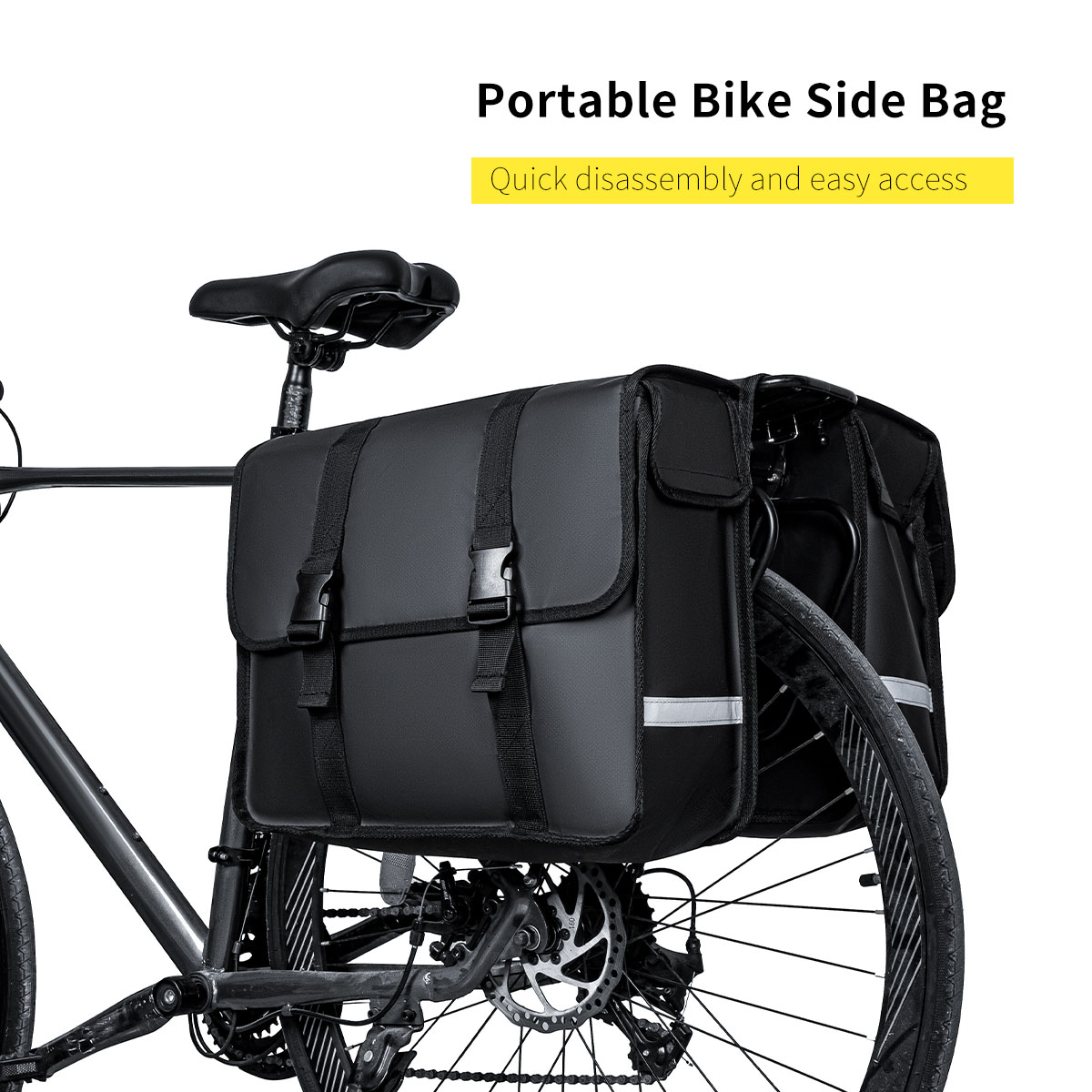 Bicycle pannier mountain bike  - огляд і ціна Cycling Gear Rack
