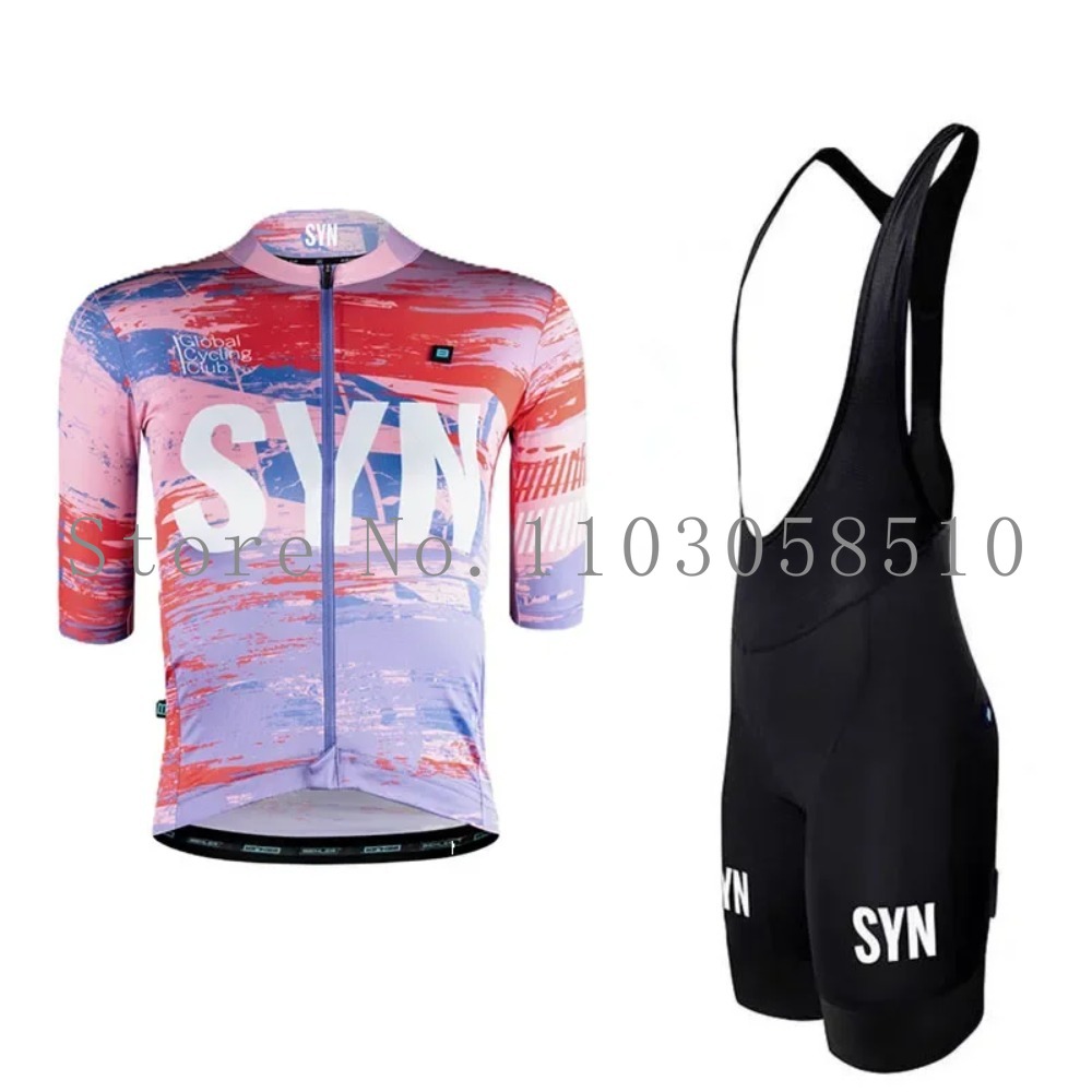 SYN Jersey Men's Bib Sponge Cu - огляд і ціна Cycling Gear Logo