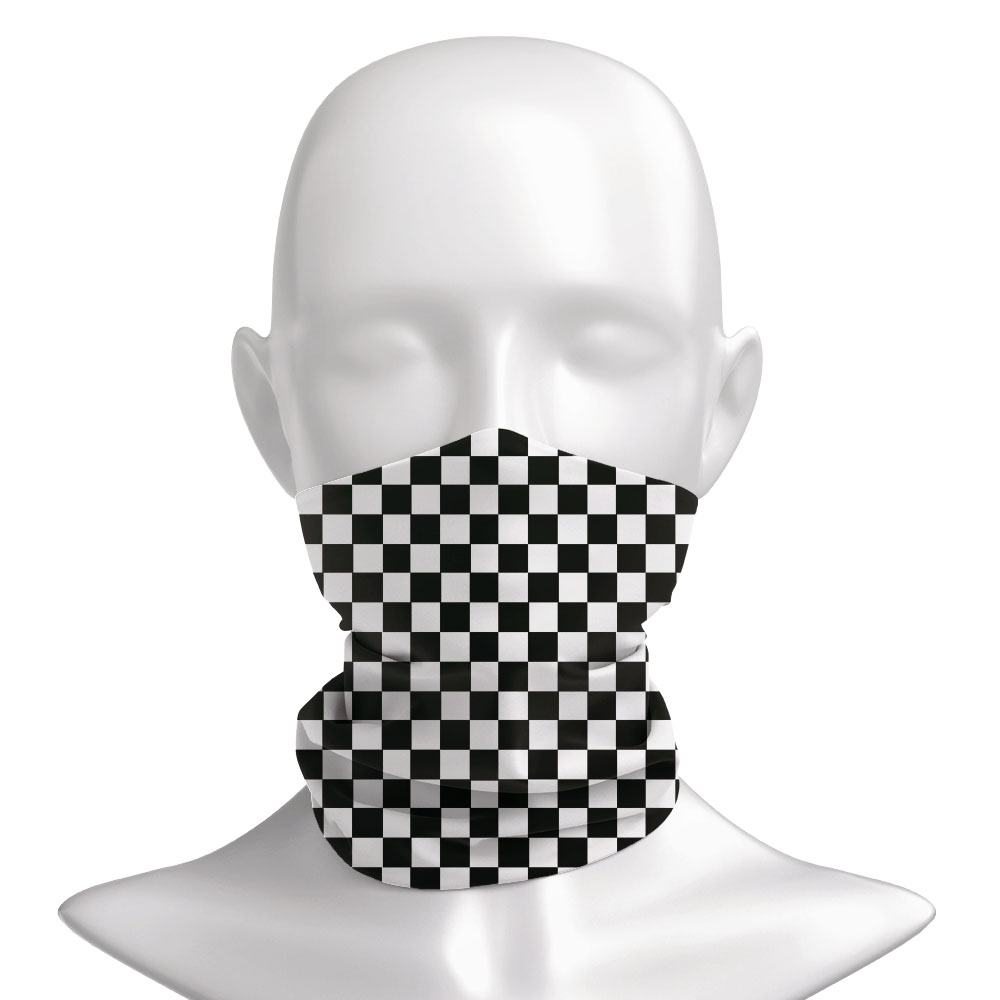 Checkered Ska Printed Headband - огляд і ціна Cycling Gear For Men